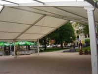 Hala namiotowa - Kałużówka, Rynek